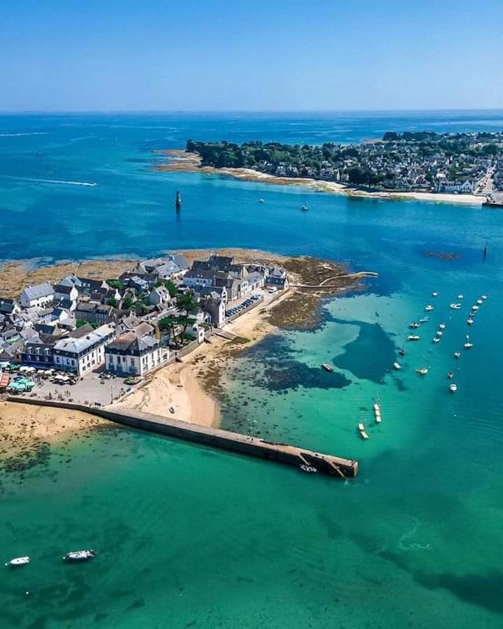 Appartement Vue Sur La Mer A L'Ile Tudy ! Esterno foto
