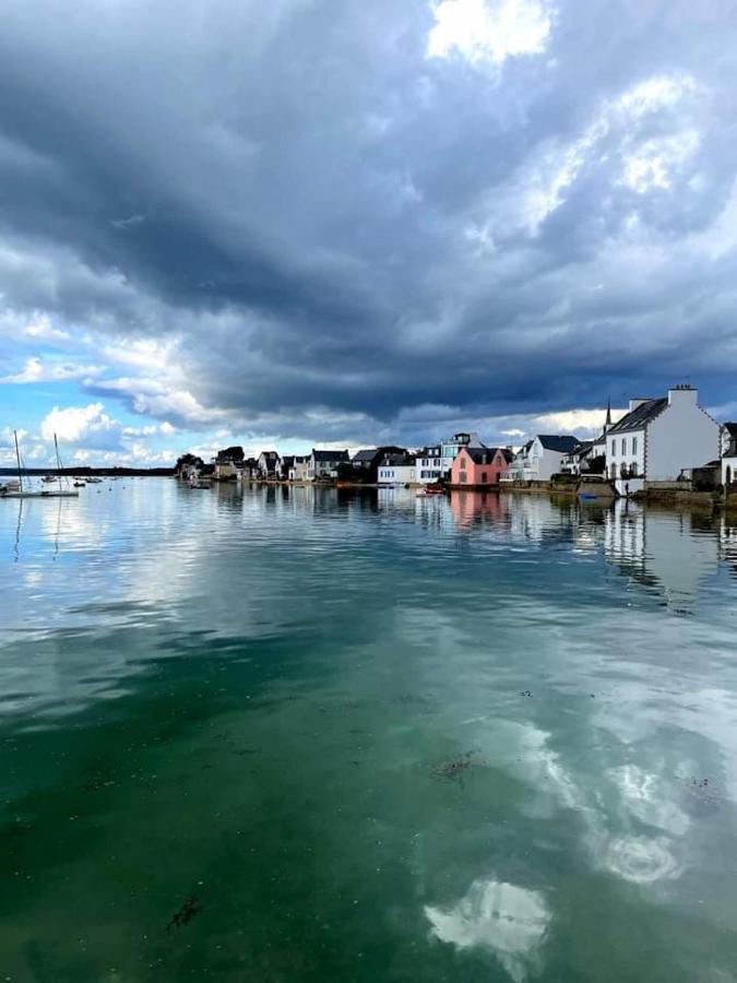 Appartement Vue Sur La Mer A L'Ile Tudy ! Esterno foto