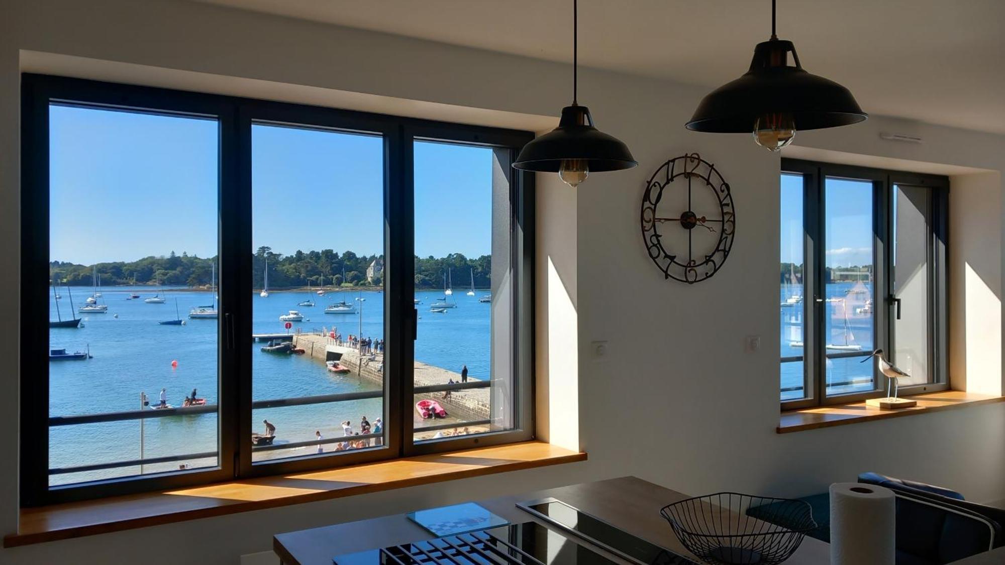 Appartement Vue Sur La Mer A L'Ile Tudy ! Esterno foto