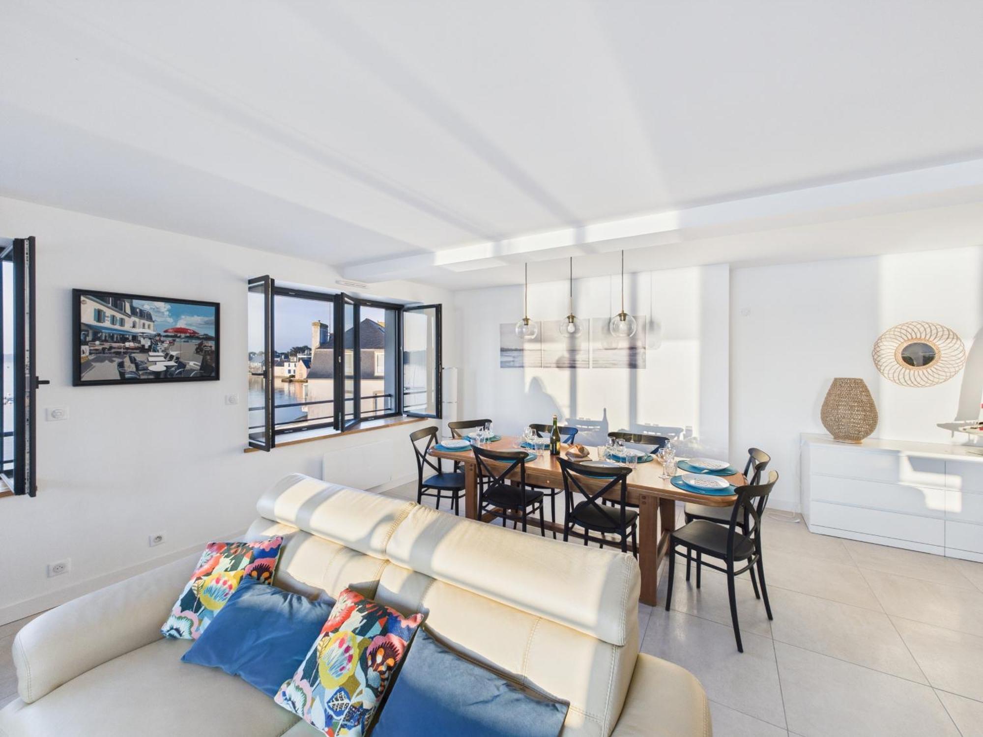 Appartement Vue Sur La Mer A L'Ile Tudy ! Esterno foto
